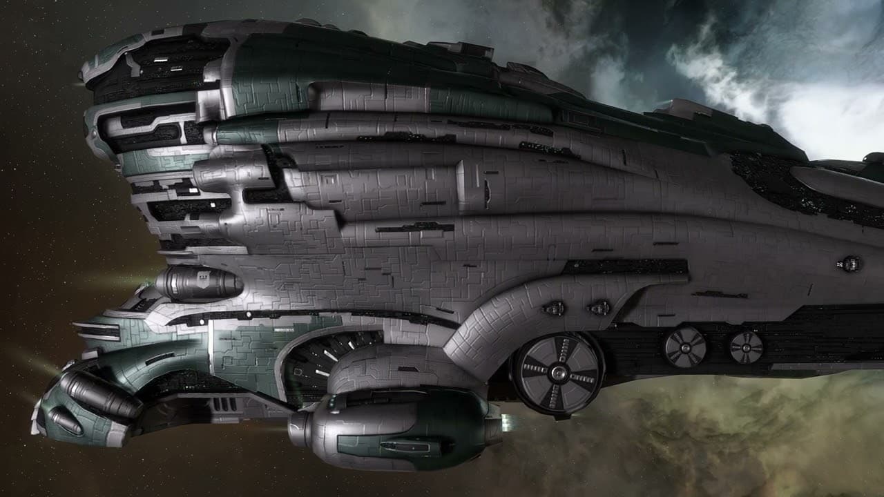 EVE Online - Erebus Titan Flyby (Side)