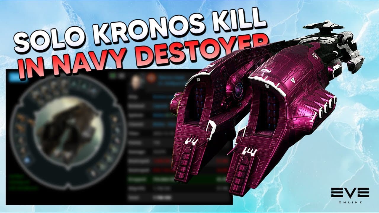 Solo Destroyer Gets Marauder Kill In Under 2 Minutes!