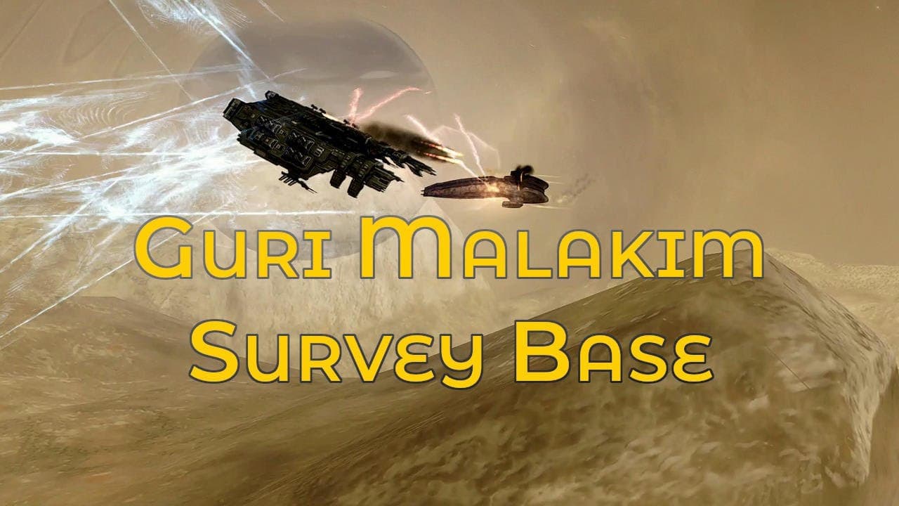 Guri Malakim Survey Base - Eve Online Capsuleer Day XX Event