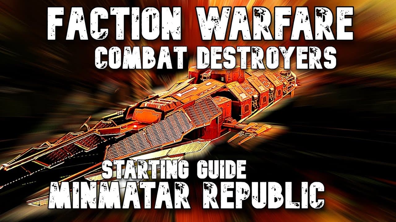 Minmatar Republic Destroyer Guide - Eve Online PvP - 2025 - Faction Warfare - Part 2 of 2