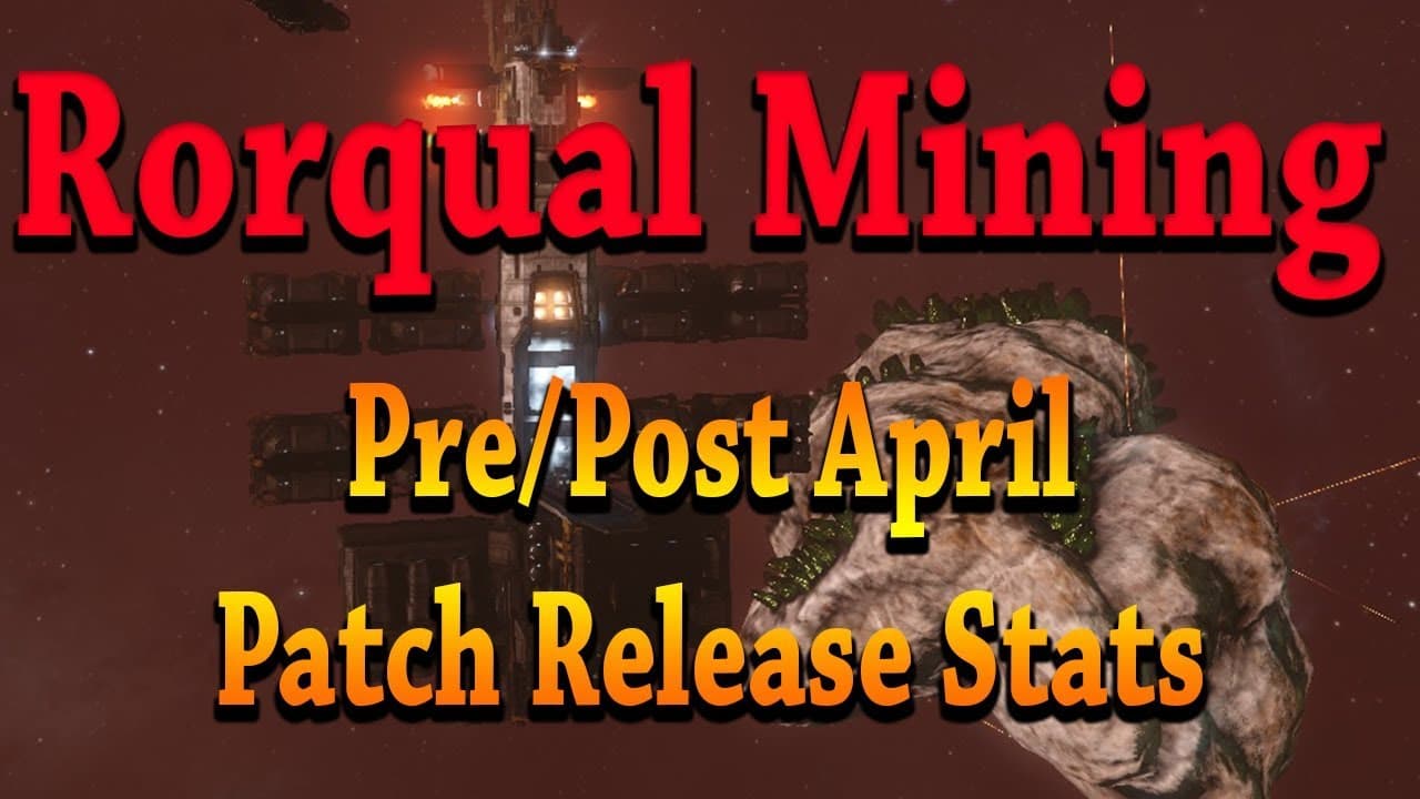 Rorqual Mining - Pre/Post April Patch Release - EVE Online