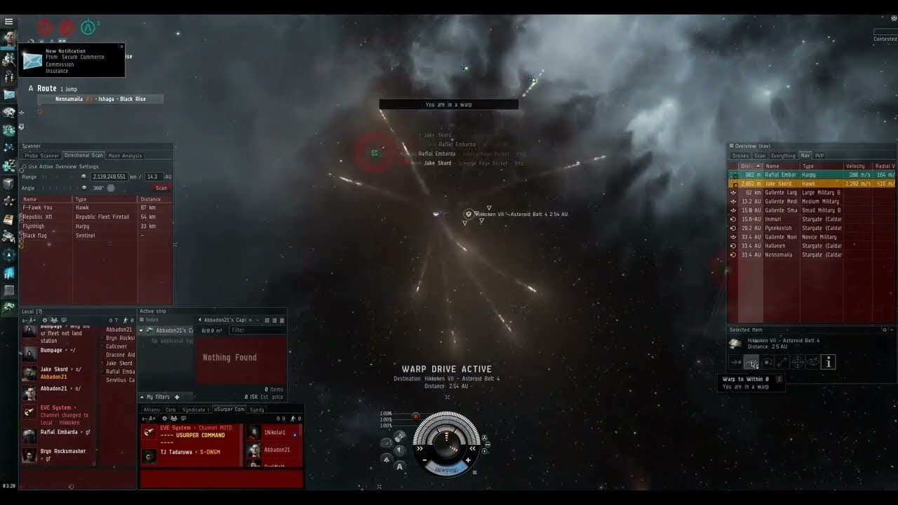 ASB Anti-Frigate Caracal Solo PVP Narrated Fight