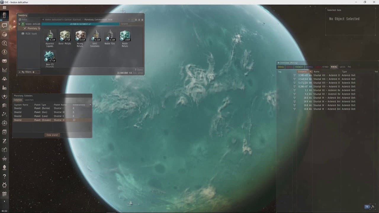 Eve Planatery Interaction ( T1 Factory daily upkeep )