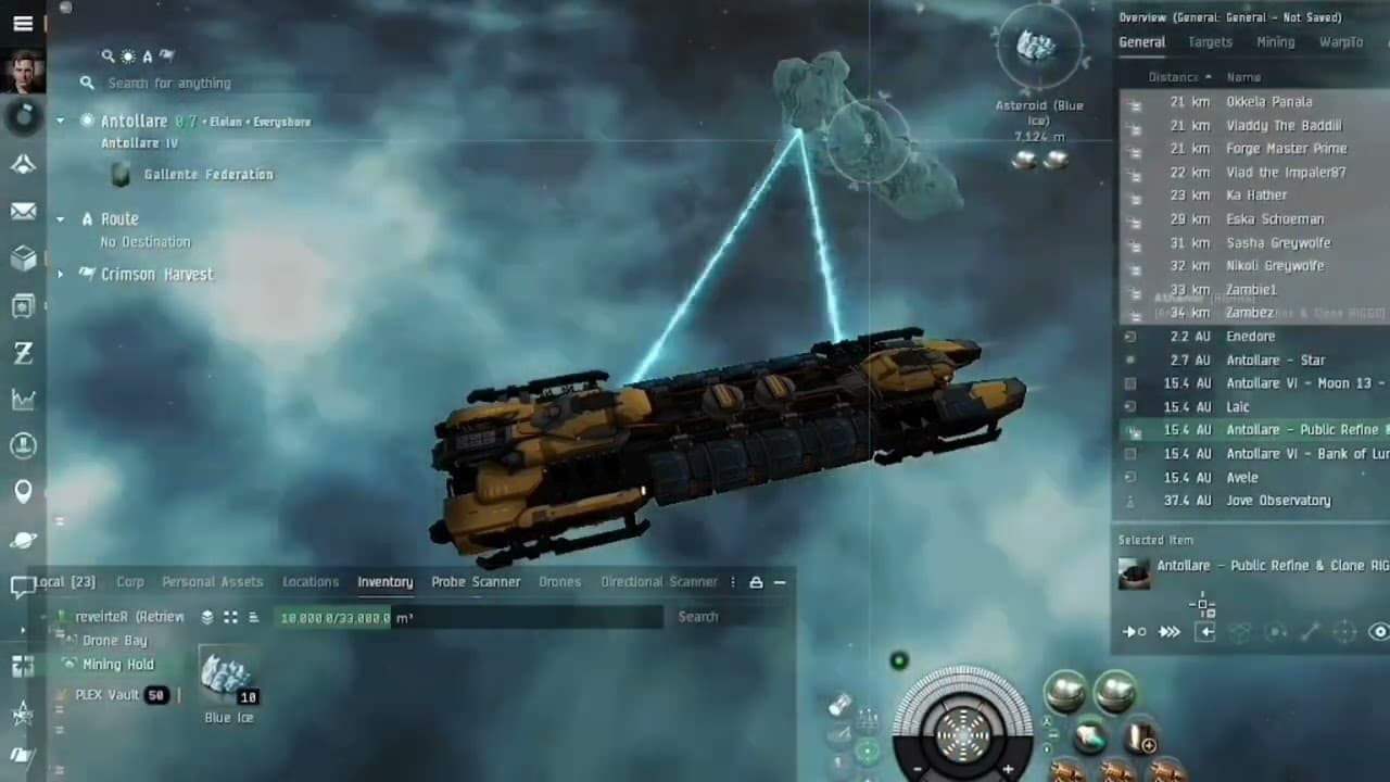 Highsec ice mining 