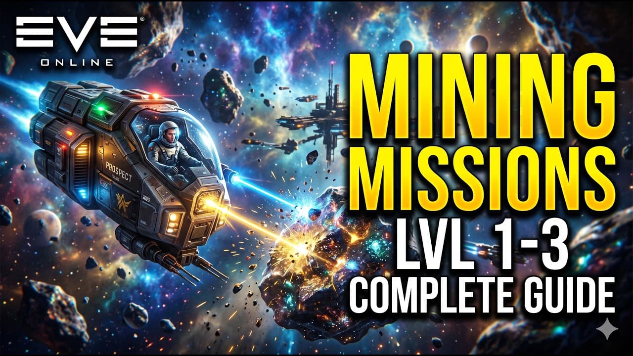 EVE Online Mining Missions Guide: How to Master Level 1-3 Missions (2026)