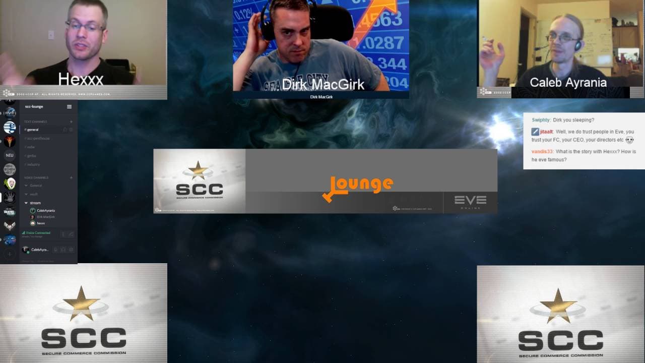scc-lounge Hexxx Interview, the history of MD finance Post Show Extra