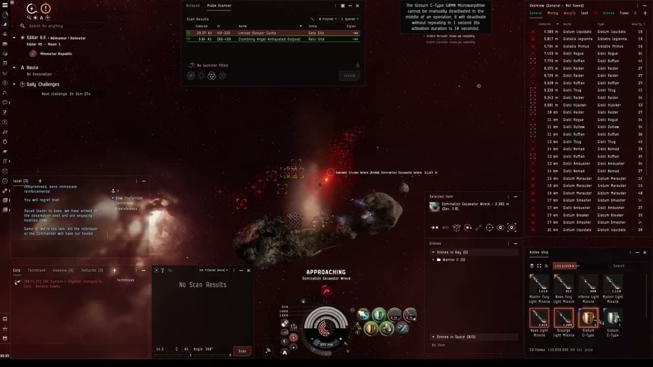 Eve Online - Angel Cartel Occupied Mining Colony (EP3) DED4