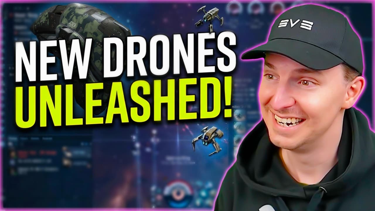 It’s DISGUSTING 🤖 Vexor Navy ft NEW DRONES 🚀 EVE Online: Level 3 Missions