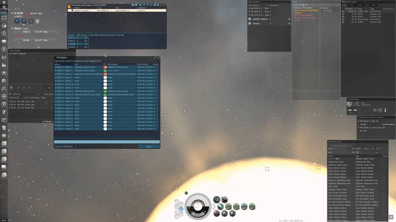 EVE Pirate's Little Helper POS MAP tutorial.