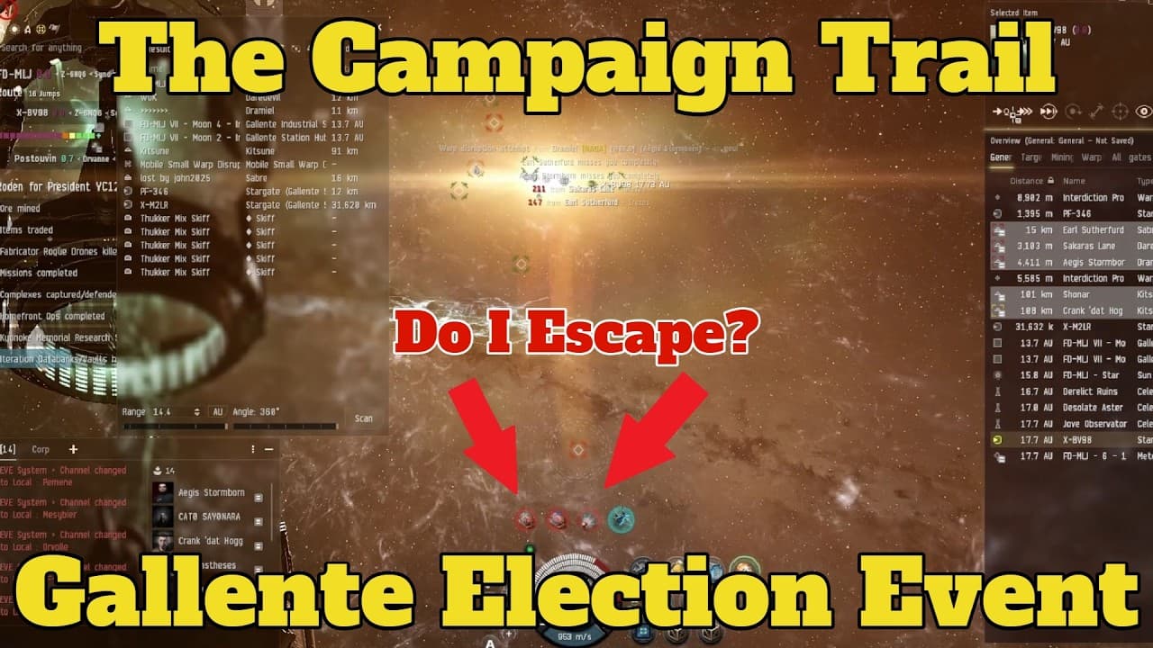 The Campaign Trail Gallente Election Event | Eve Online