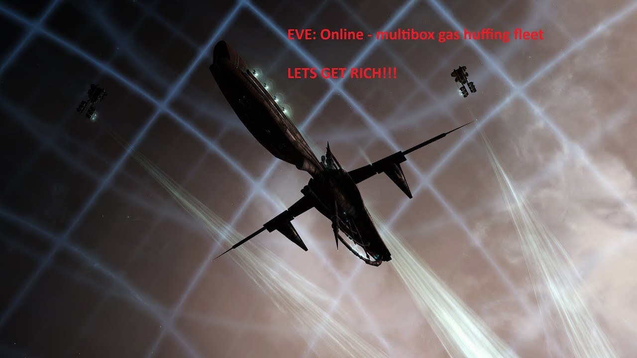 EVE: Online - Multibox gas huffing fleet