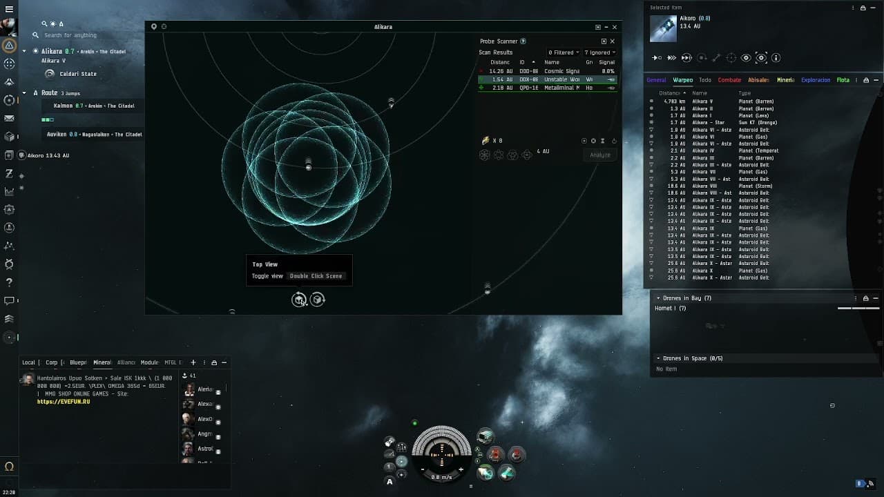 Eve Online Fast Exploration Tip