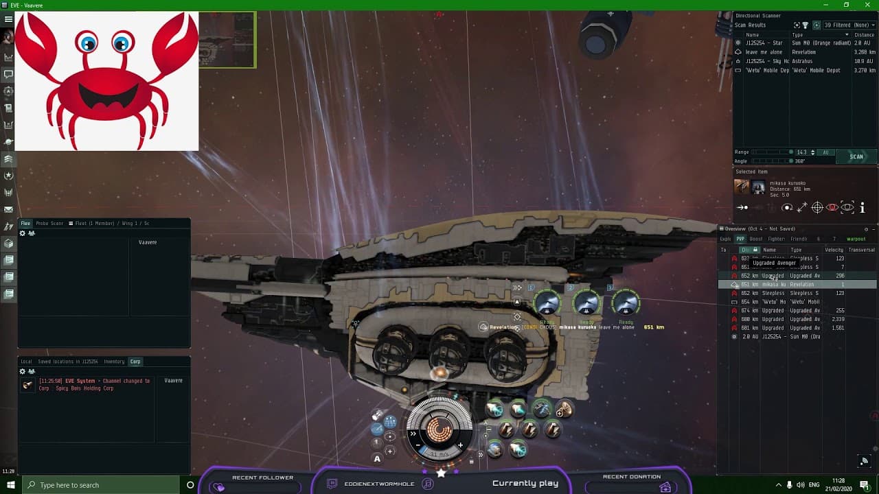 What to do if you found a dread in C5 site and got no ships but a carrier, beautiful morning.