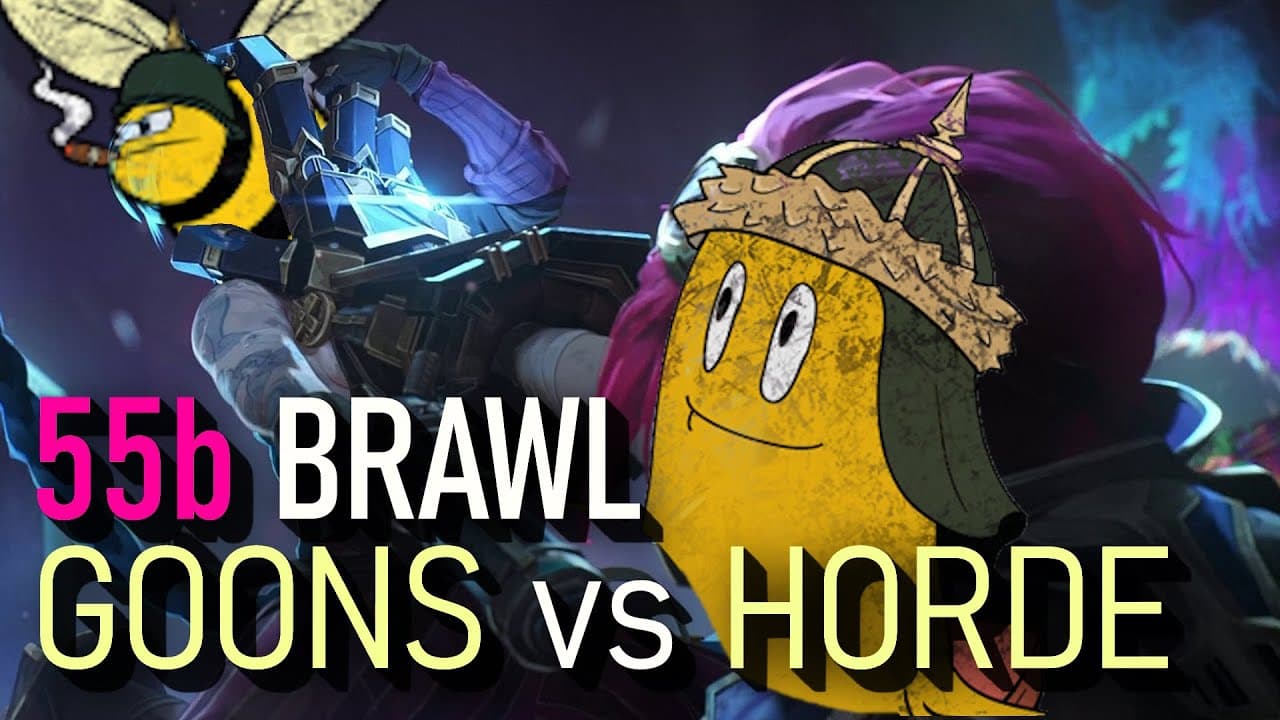 EVE Online | 55b BRAWL | HORDE vs GOONS