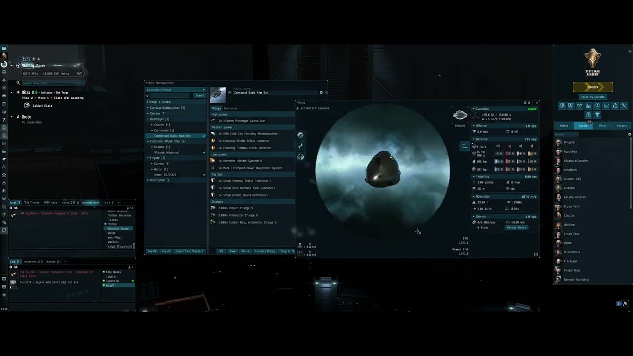 EVE Online - FOSV - B1/V10 - Fitting Management