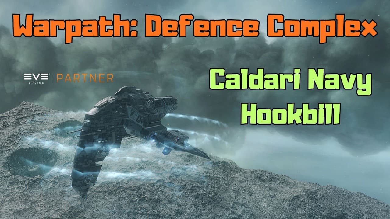 EVE Online Warpath: Defence Complex in Caldari Navy Hookbill (Capsuleer Day XXIII)