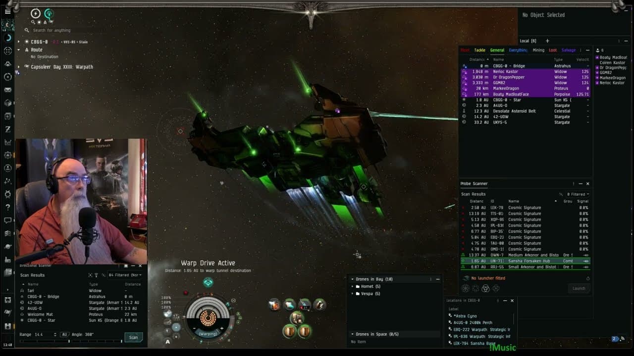 4x Widows Make Quick Work Of Sites - EVE Online 3009