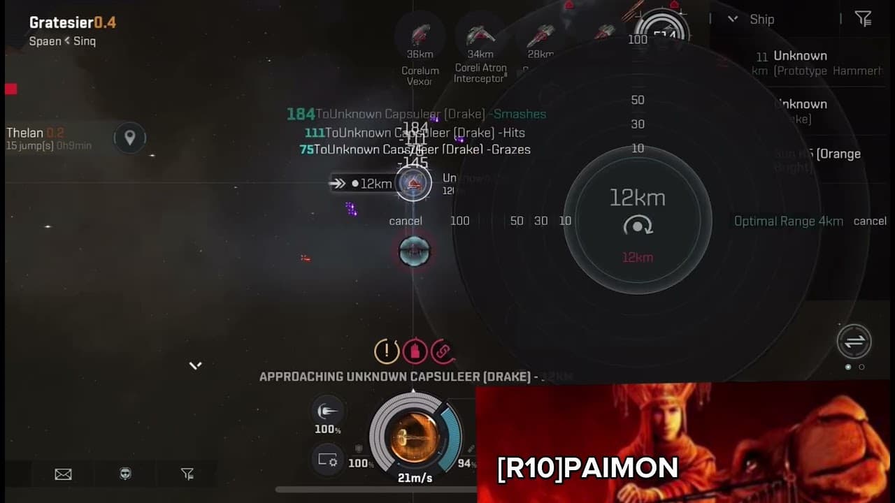 Stratios vs Drake: [R10]PAIMON Shot Down This Battlecruiser!