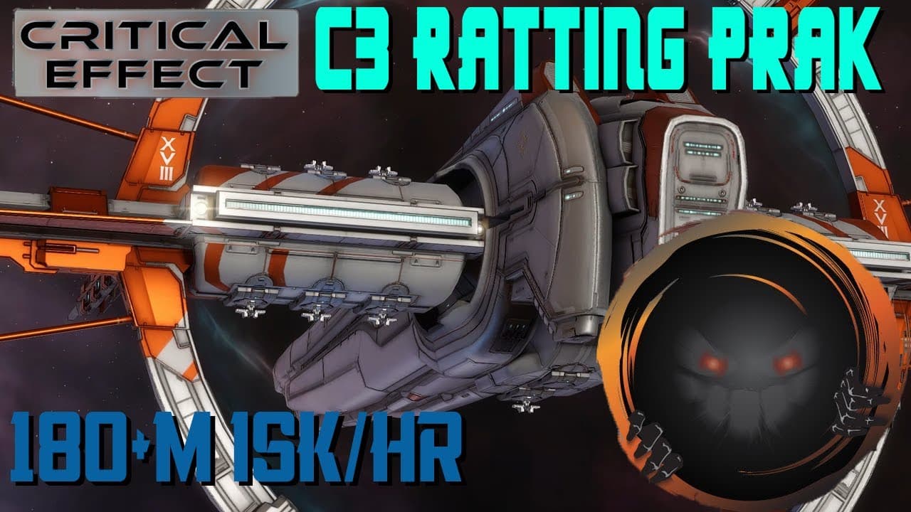C3 Ratting Praxi @ over 180m isk/hr || Fit Review - Alpha Account Friendly