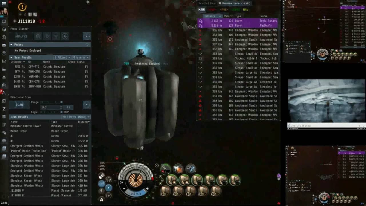 Wormhole C5 farm with  F.O.F. ravens [Citadel]