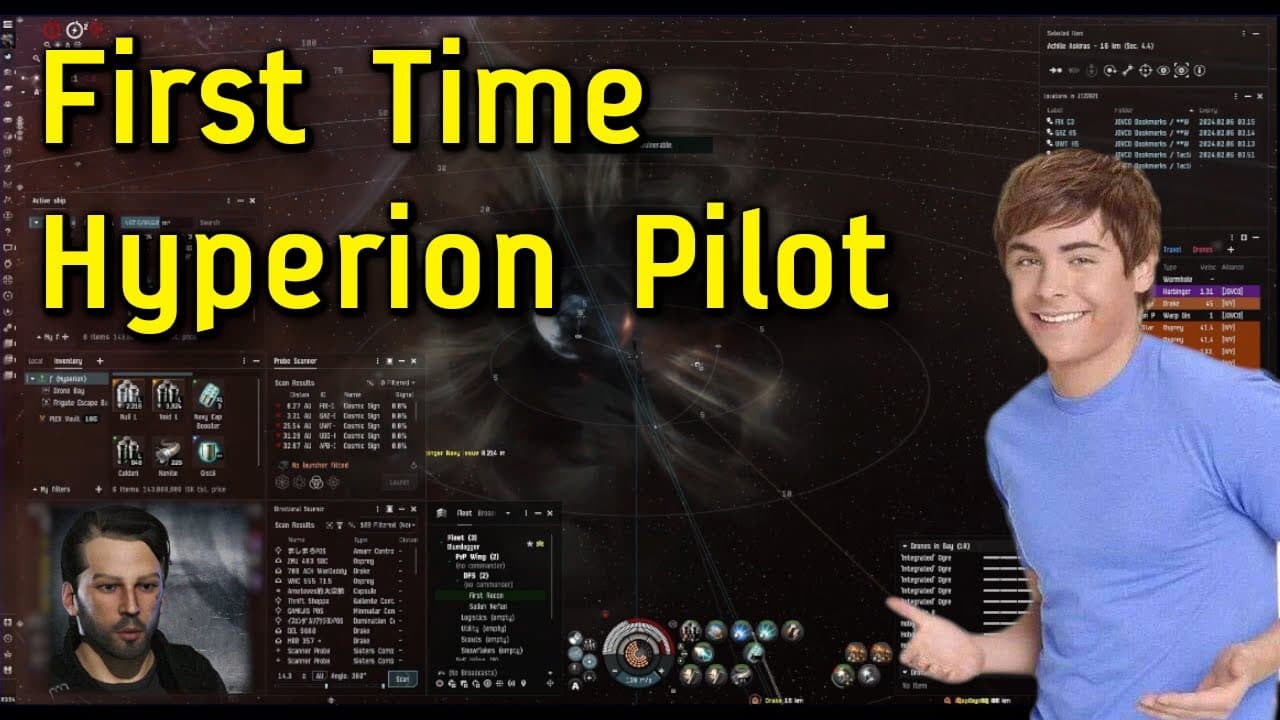 Flying a Hyperion for the First Time
