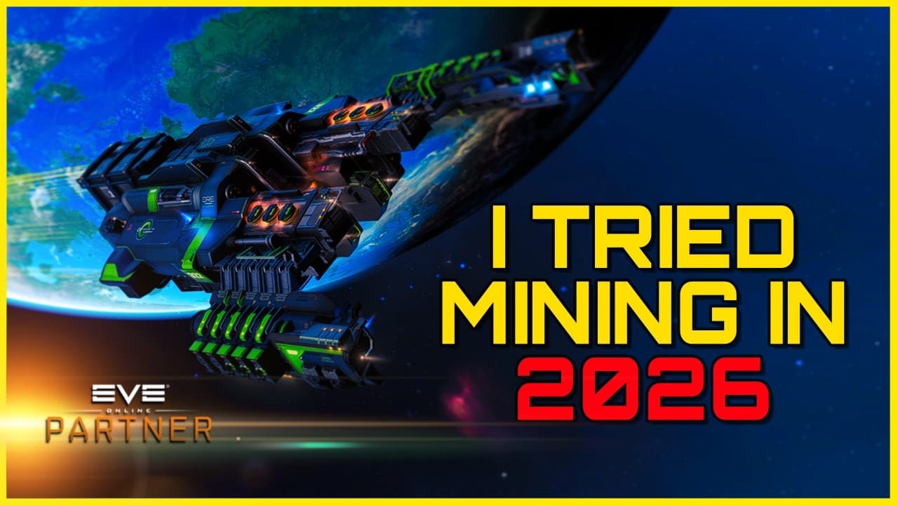 Eve Online - I TRIED MINING IN 2026