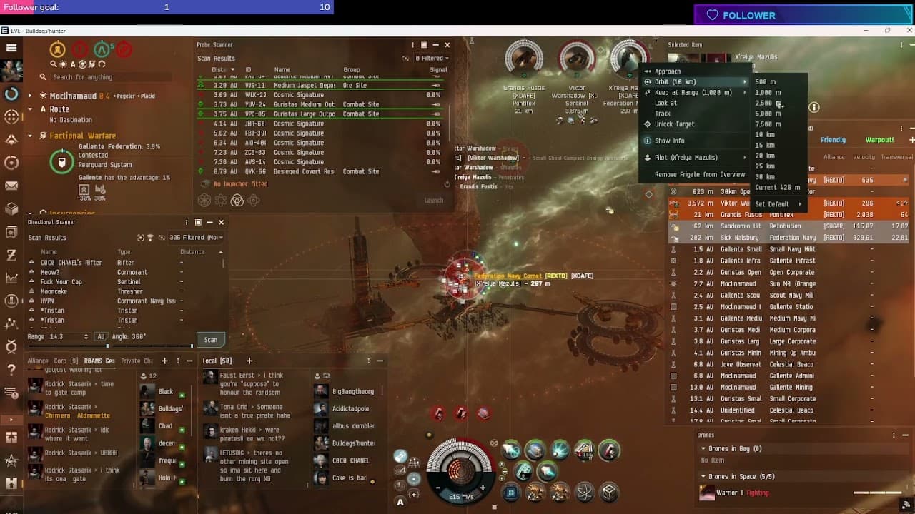 Eve Online Solo PVP - 1 V 5 - Scythe fleet vs Small gang