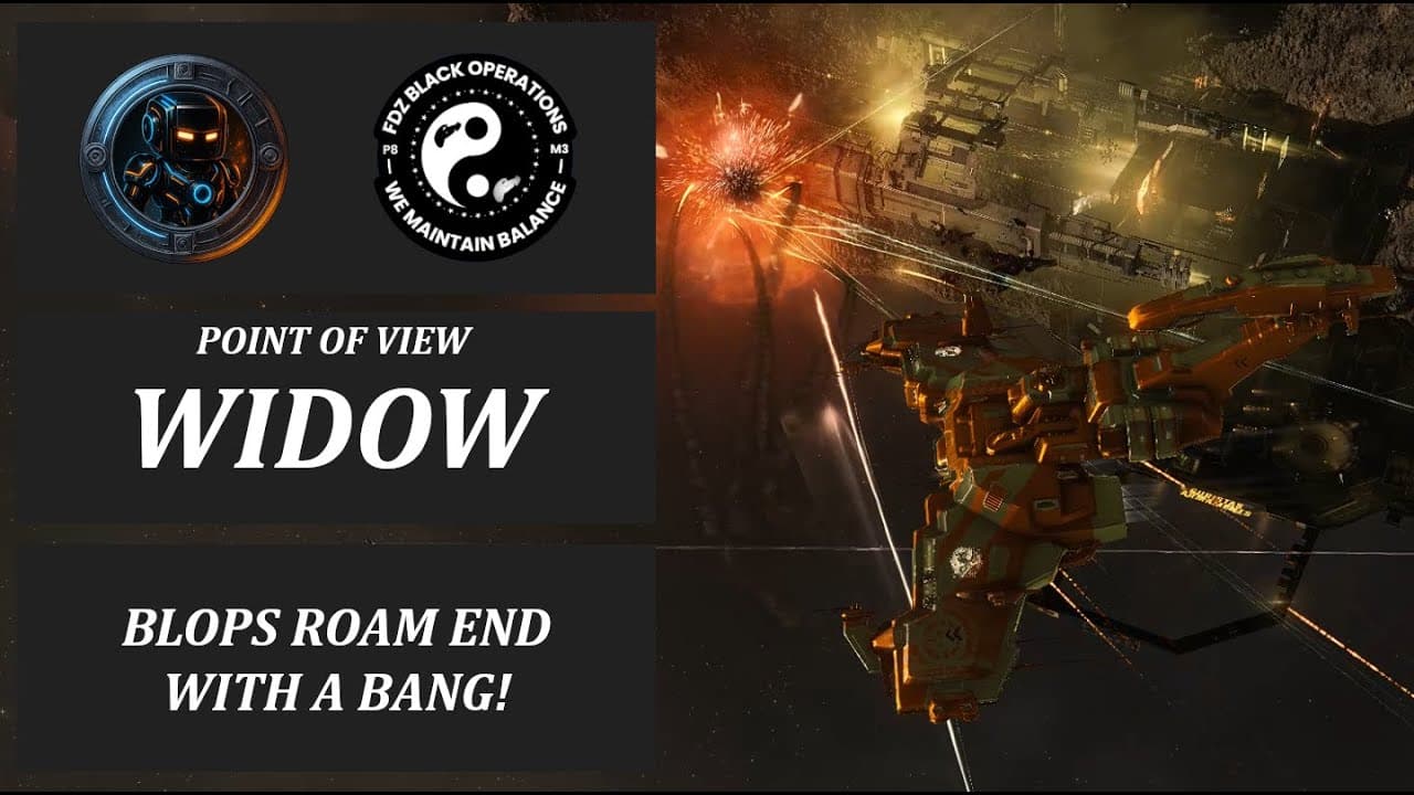 BLOPS roam end in disaster - Eve Online Black Ops PvP