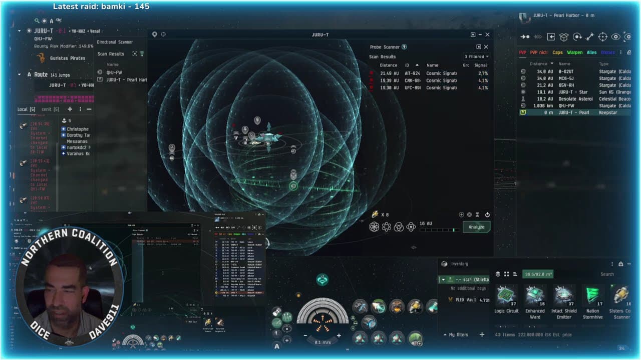 *EveOnline* *PVE/P*  Hacking - ISK Farming, maybe some PVP ;) 09/0