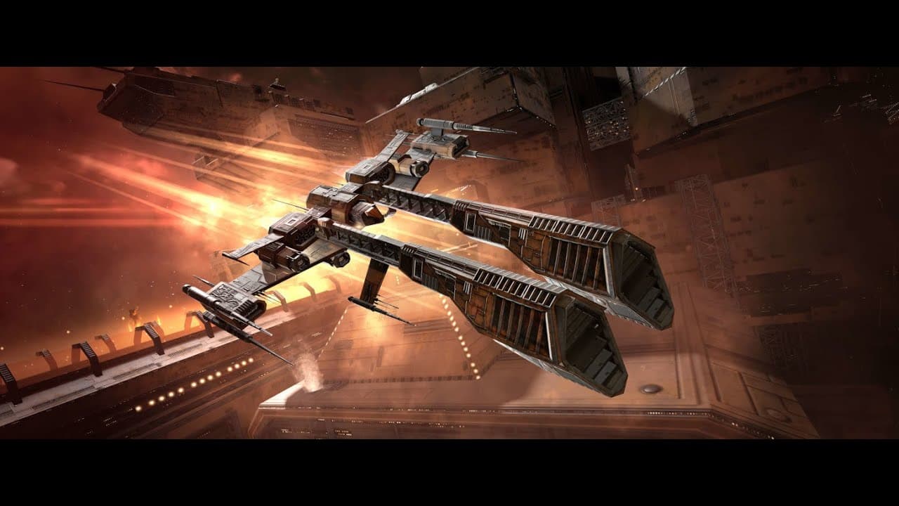 ☄️ New Rifter Action - Outer Space Fighting - EVE Online