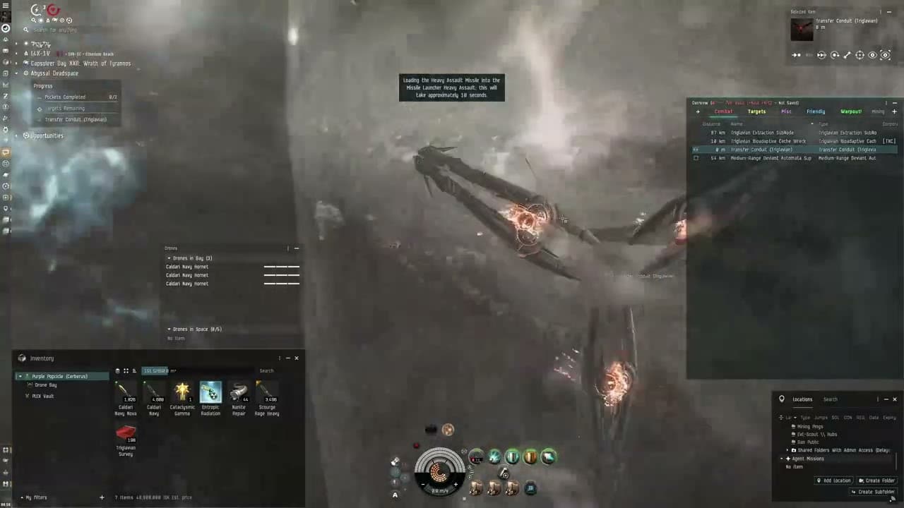 T6 Dark Cerberus - 3 runs | 520m