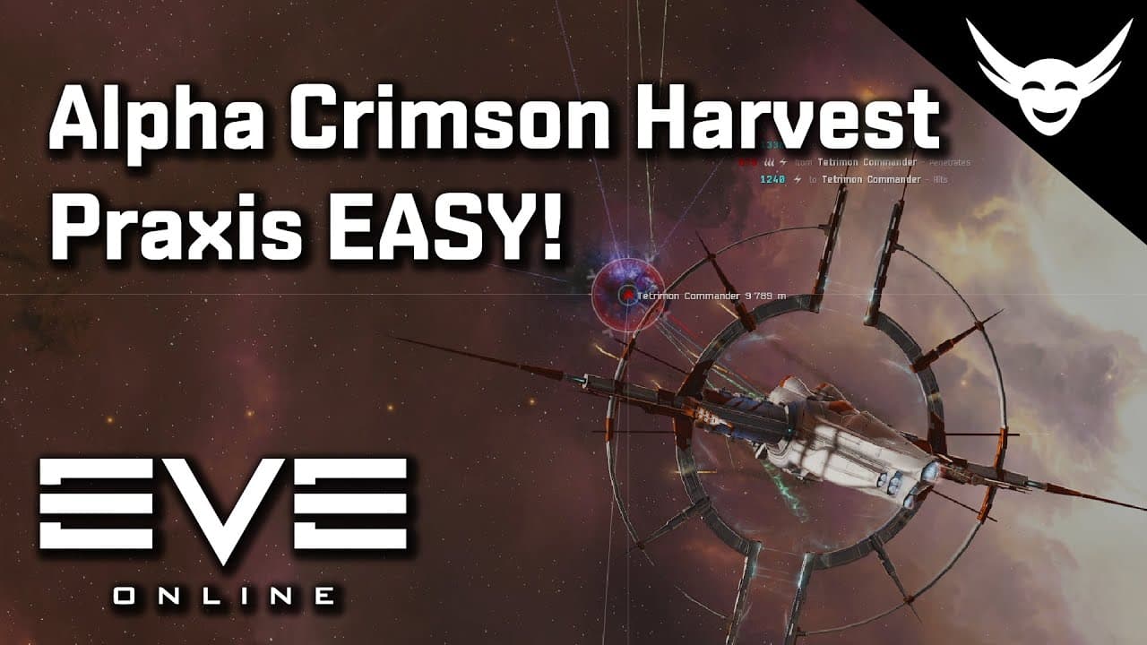 EVE Online - Alpha Praxis in Crimson Harvest – Competing!