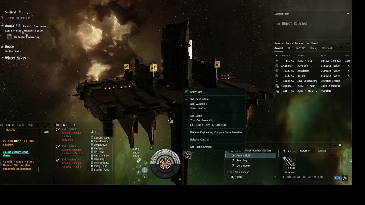 We Got A Hq Station If  i get to become a commander of a fleet..