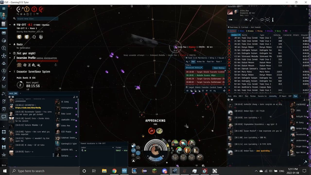 Eve Online Spectre Fleet NPSI Giveaway Event