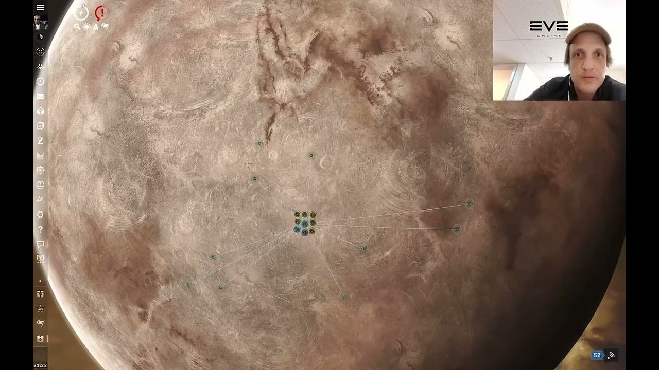 eve online gameplay commentary 40 mil PI run (Epithal) (Commentary)