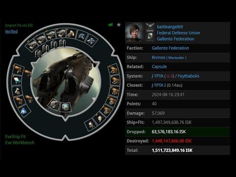 Eve Online - Solo Blops, Kronos Kill