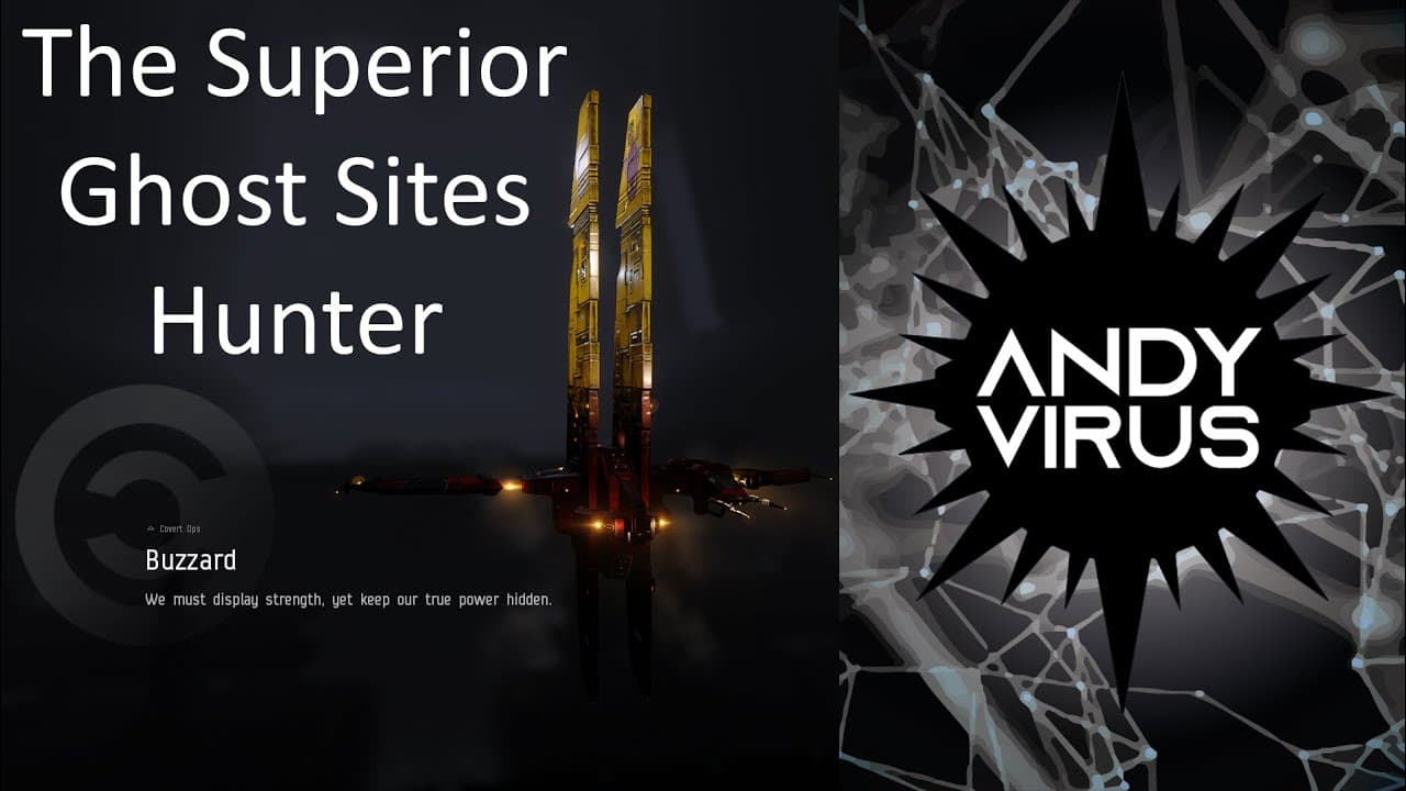 The Superior Ghost Sites Hunter - Superior Covert Research Facility #eveonline #exploration #wh