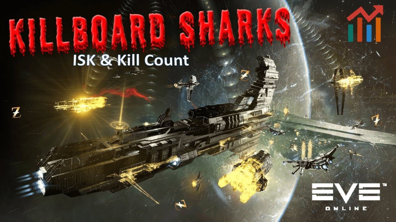 Killboard Sharks: Top 10 Ships With the Highest Kill Count and ISK Destroyed in EVE Online