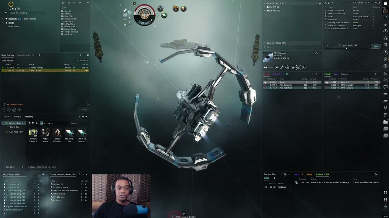 Eve Online - How to move in space