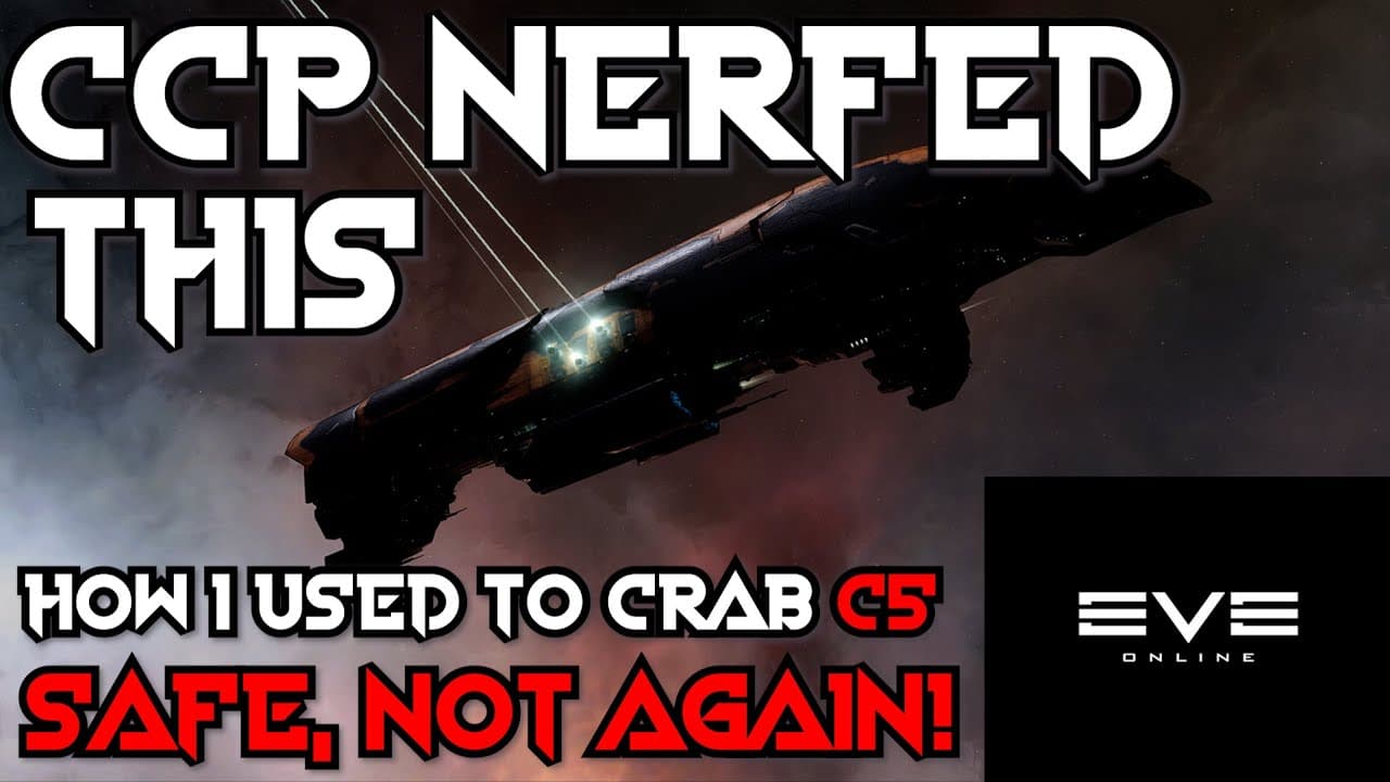 *CCP NERFED THIS!* How i crab 1.5-3 bill/hour in C5 Completely SAFE - EVE Online, Paladin Farming