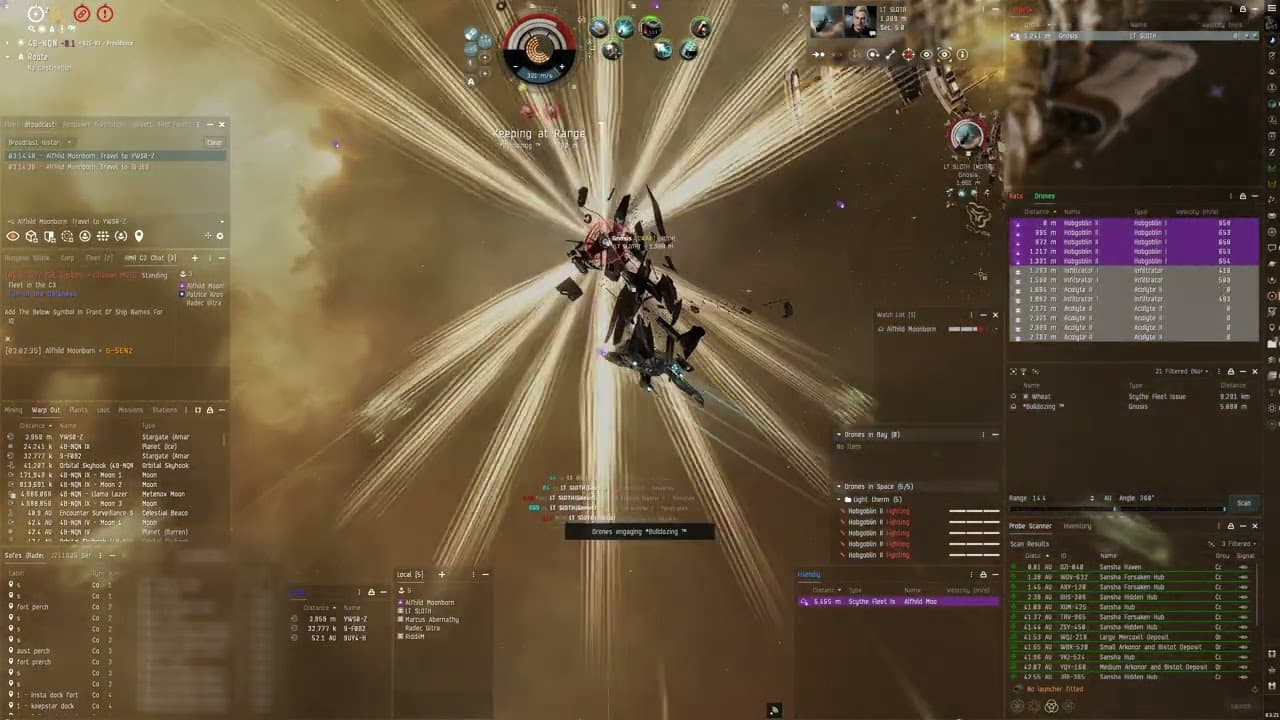 Eve Online - Things I like in Eve Online Pt.12 - small gang - Proteus - Drake - Navy Cruisers