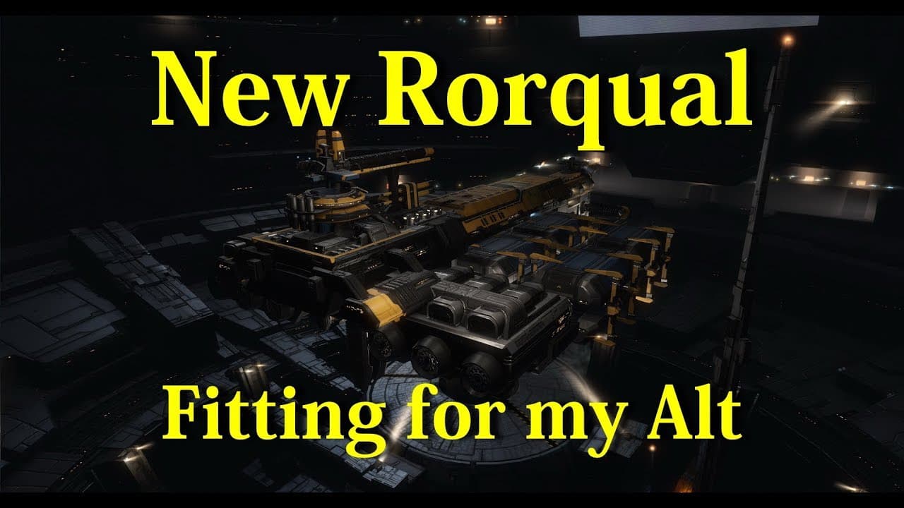 New Rorqual Fitting - EVE Online