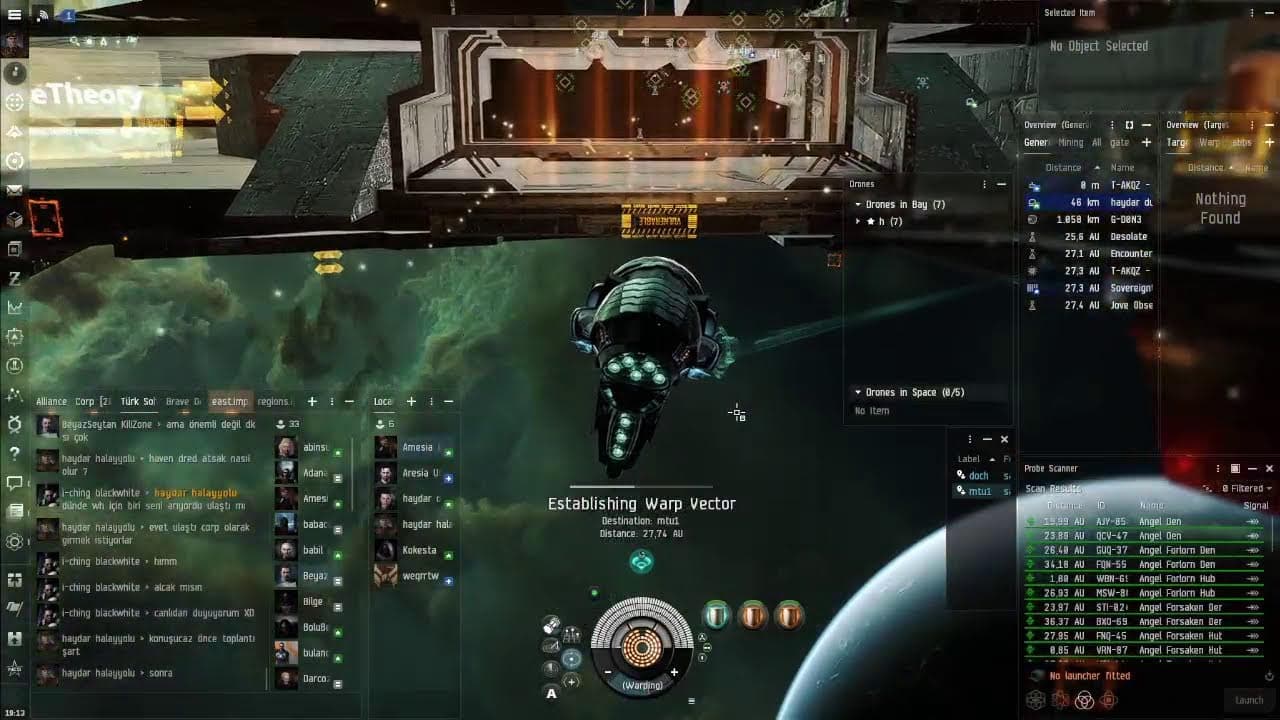 Eve online- Sohbet