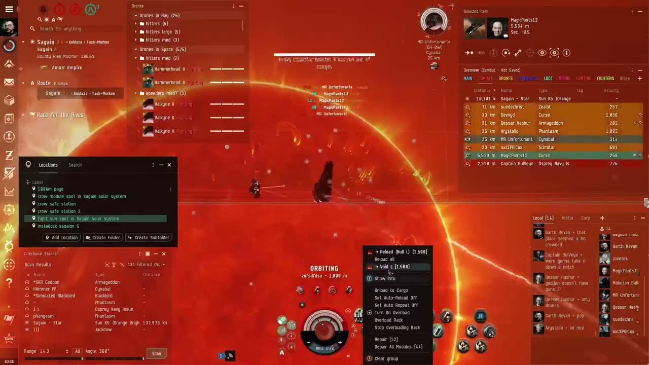 [EVE ONLINE] I round up the Crows once again to fight me in a HYBRID DOMINIX NAVY ISSUE MONSTROSITY!