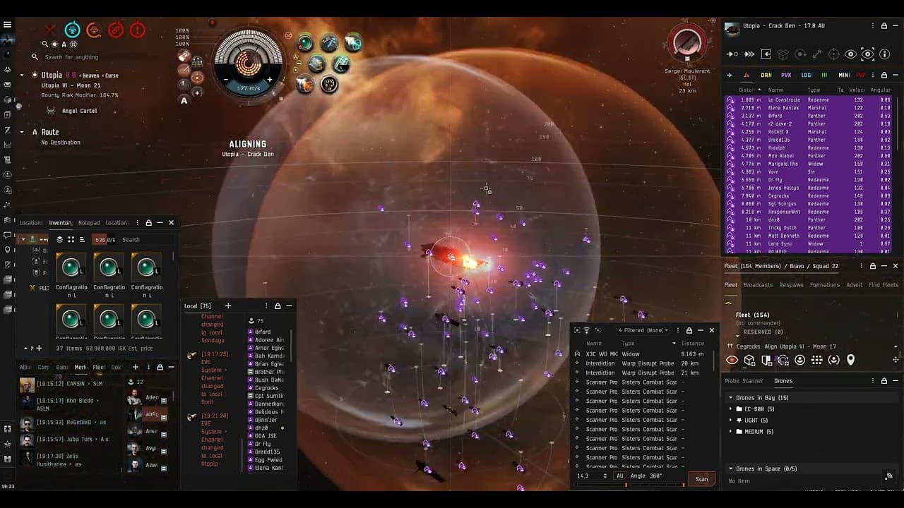 Eve Online Supercarrier (HEL) kill ~HAMMER of TITAN~