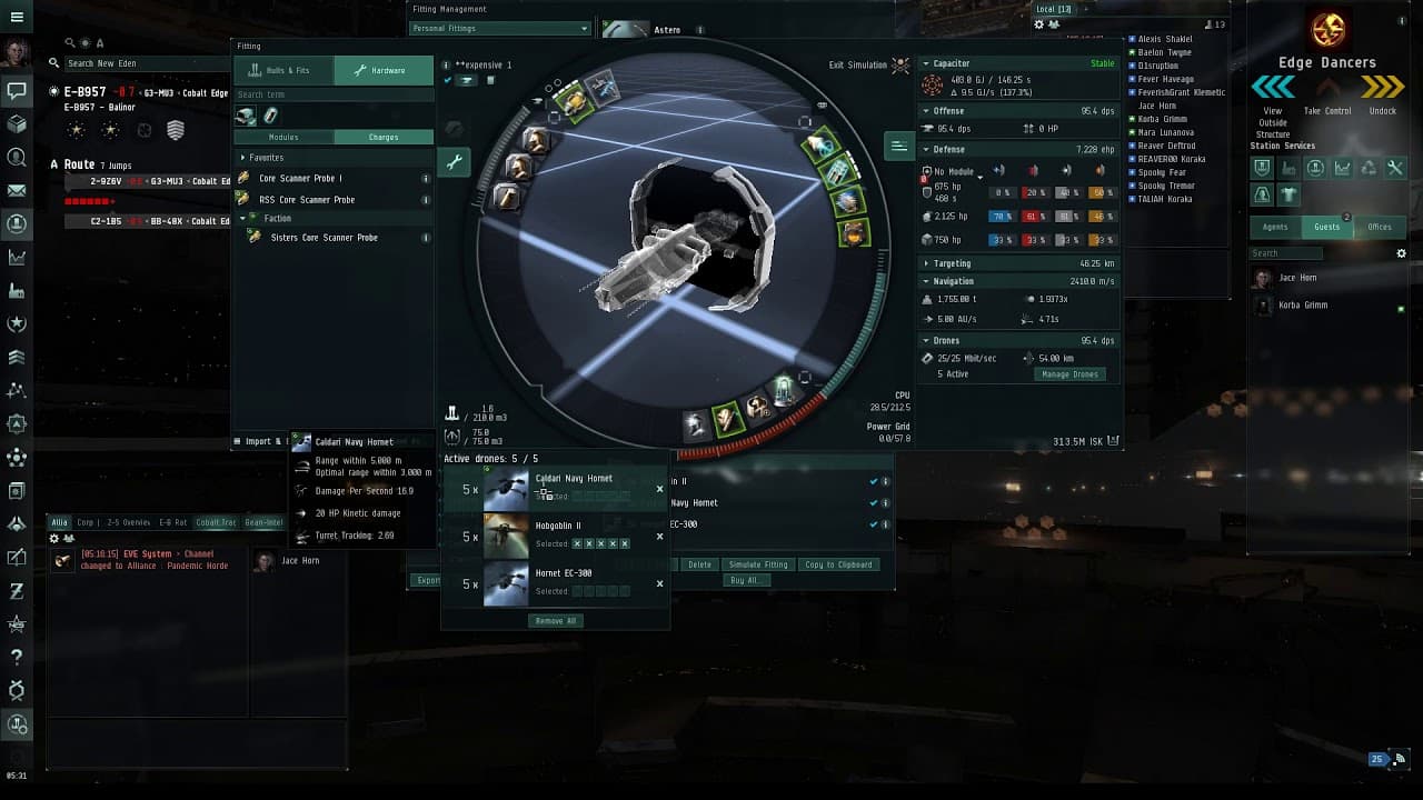 Astero and Tengu Fitting
