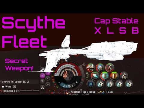 How to Tank ALL THE DAMAGE - EVE Online Scythe Fleet Solo PVP
