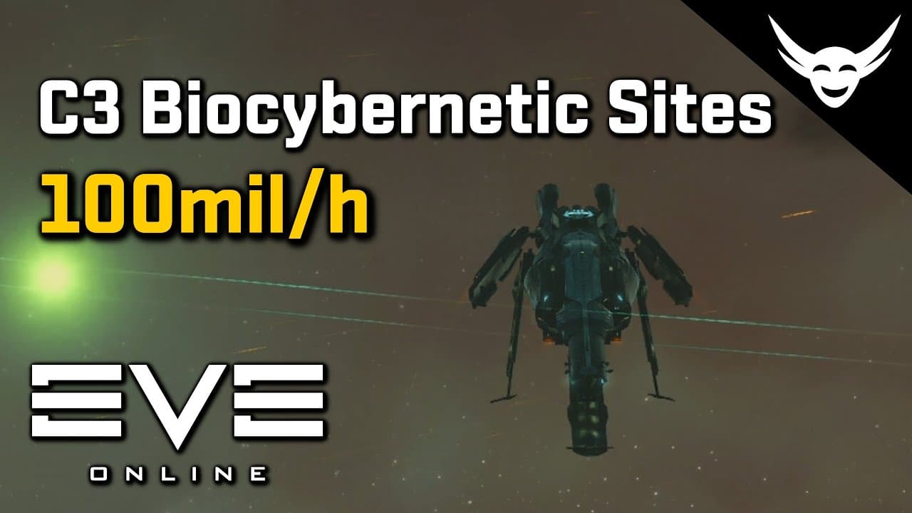 EVE Online - Confessor Crimson Harvest 100+ Mil ISK/Hour Class 3 Biocybernetic incident!