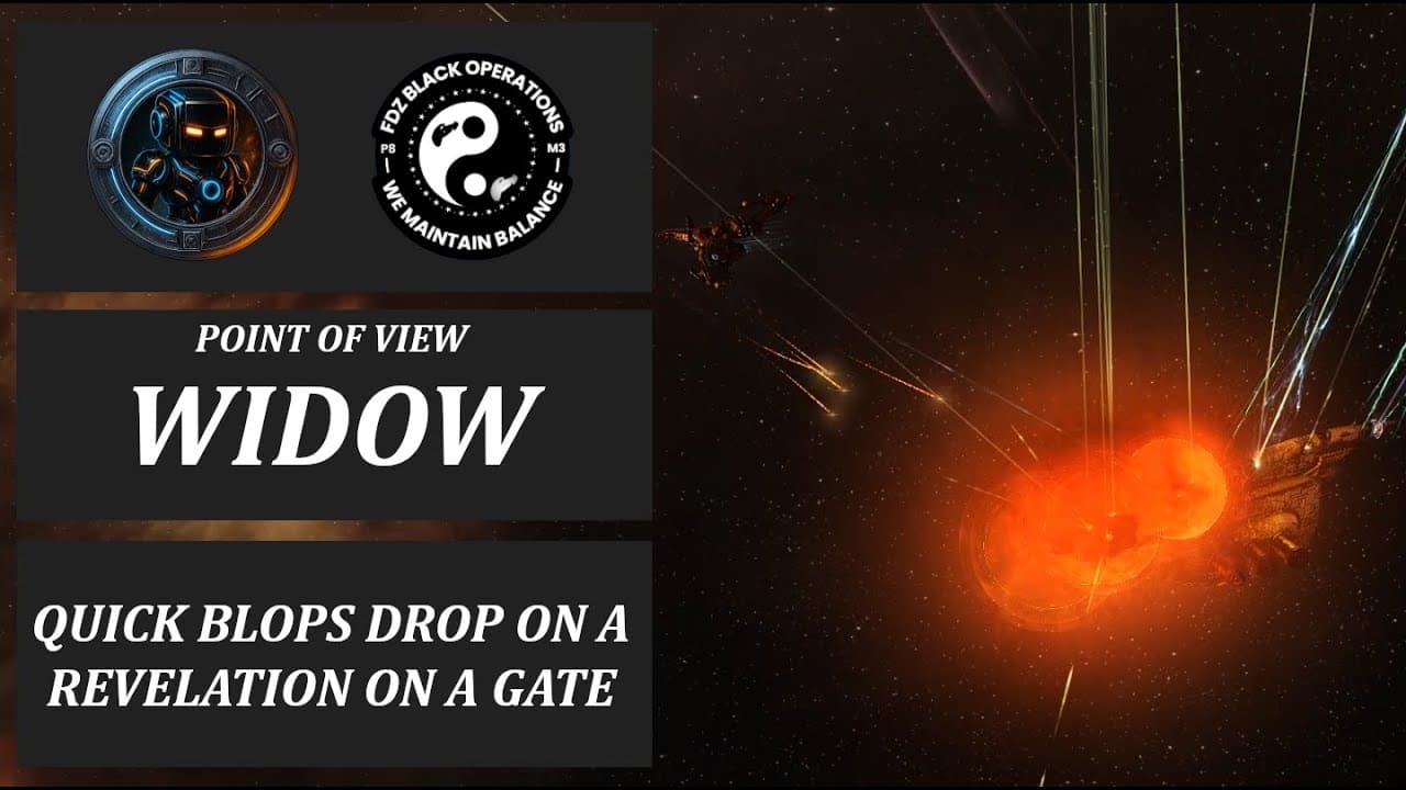 Quick BLOPS drop on the regional gate - Eve Online Black Ops PvP