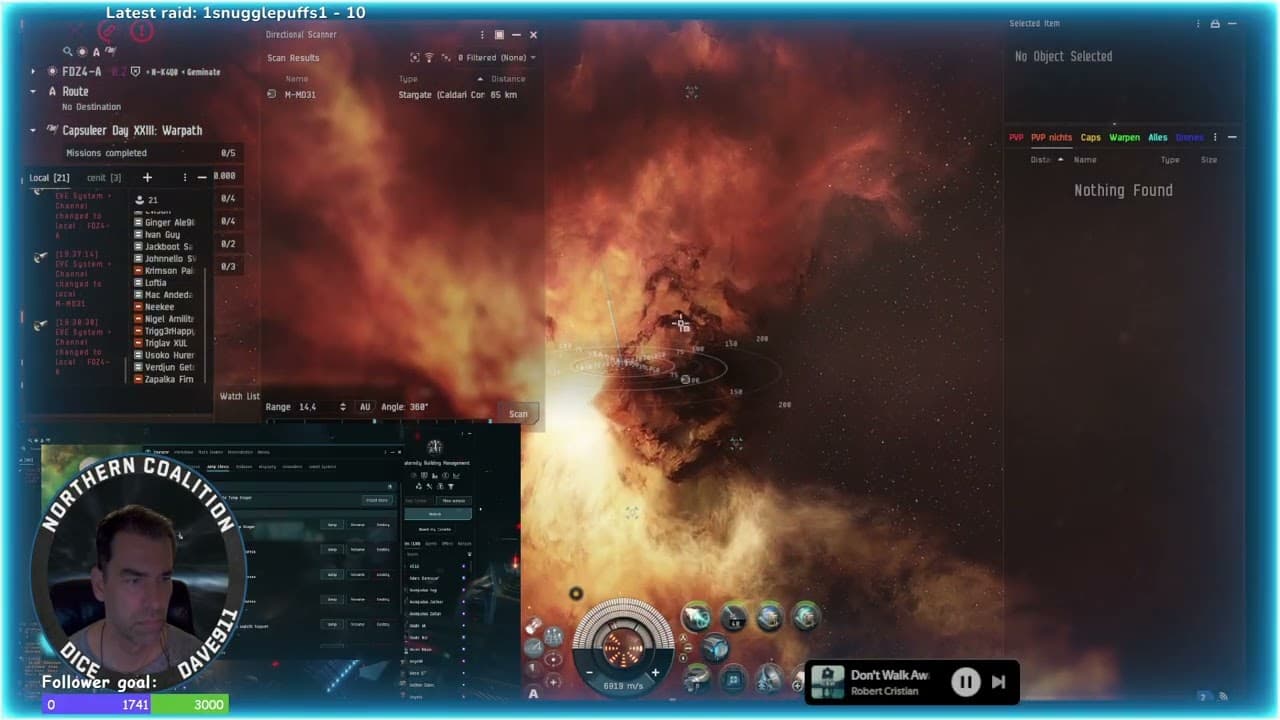 *EveOnline* *EveOnline* *PVP * Fleet Hunter *Fleetfight in Geminate 19/05